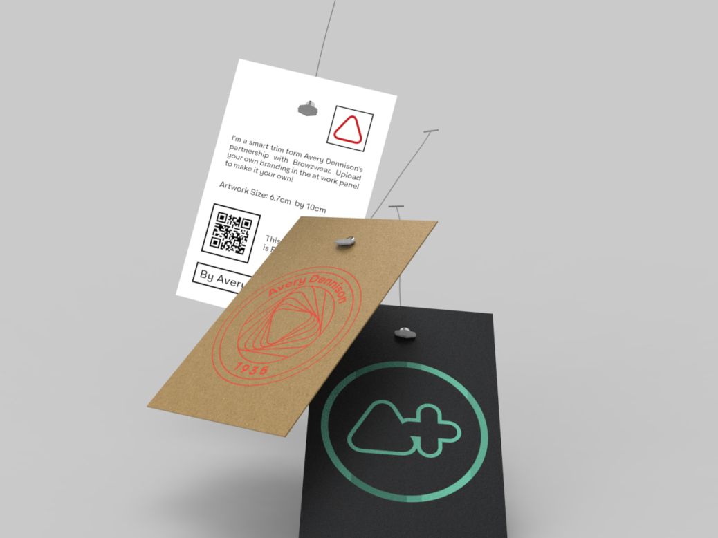 Avery Dennison, Browzwear hang tag