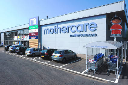 Mothercare losses finances turnover