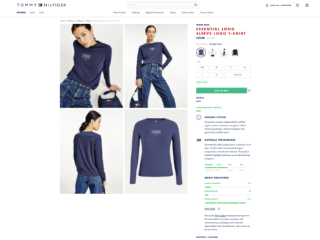 Tommy Hilfiger to launch Higg Index Sustainability Profiles