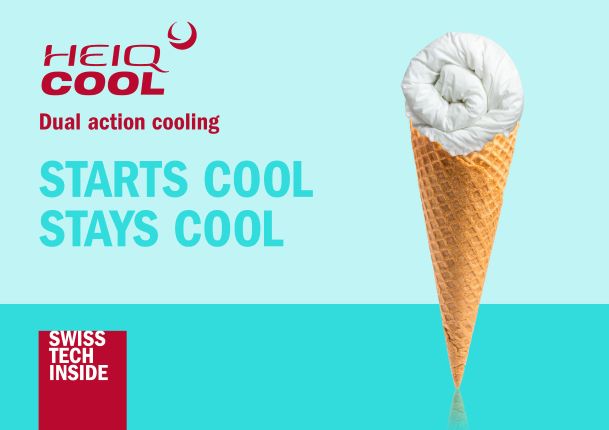 HeiQ textile cooling technology
