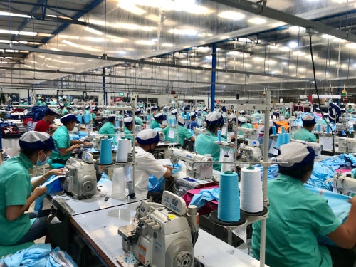 Cambodia apparel sector collective bargaining ILO