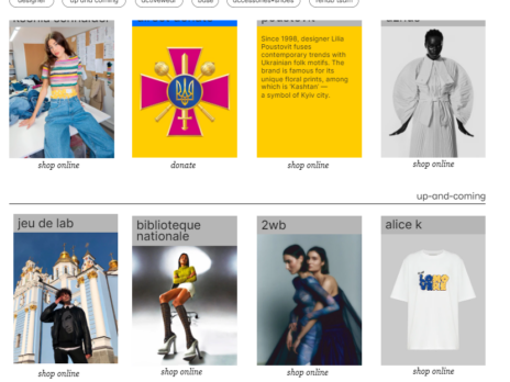 Ukraine's fashion industry asks for global support Ukraine's fashion industry asks for global support