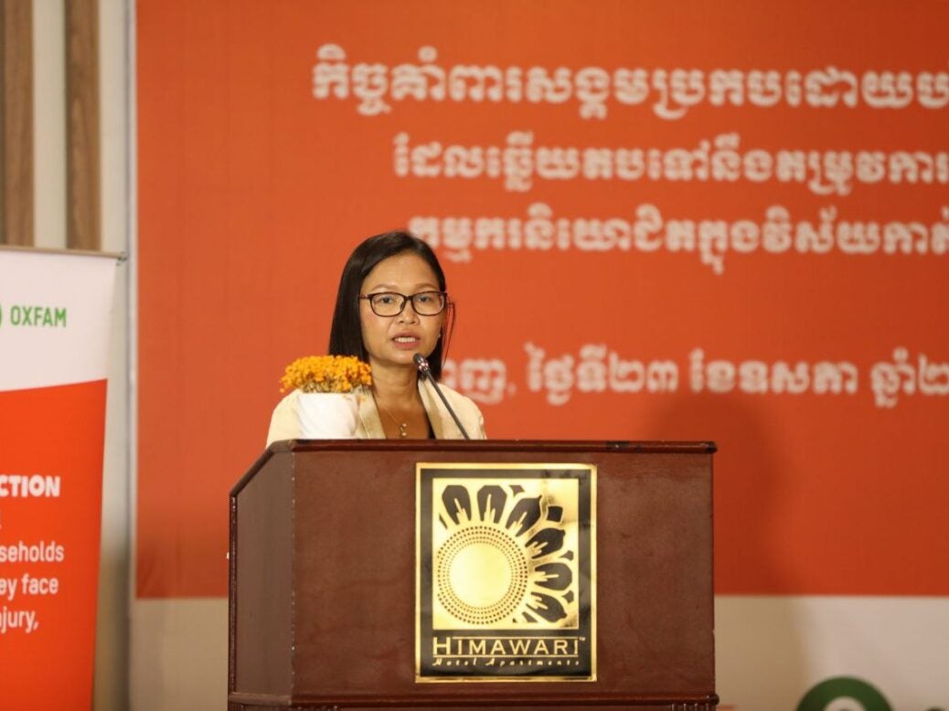 Oxfam Laudes Cambodia apparel