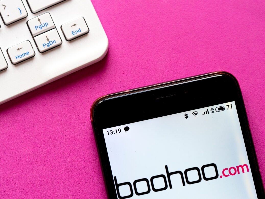 Boohoo Group shares