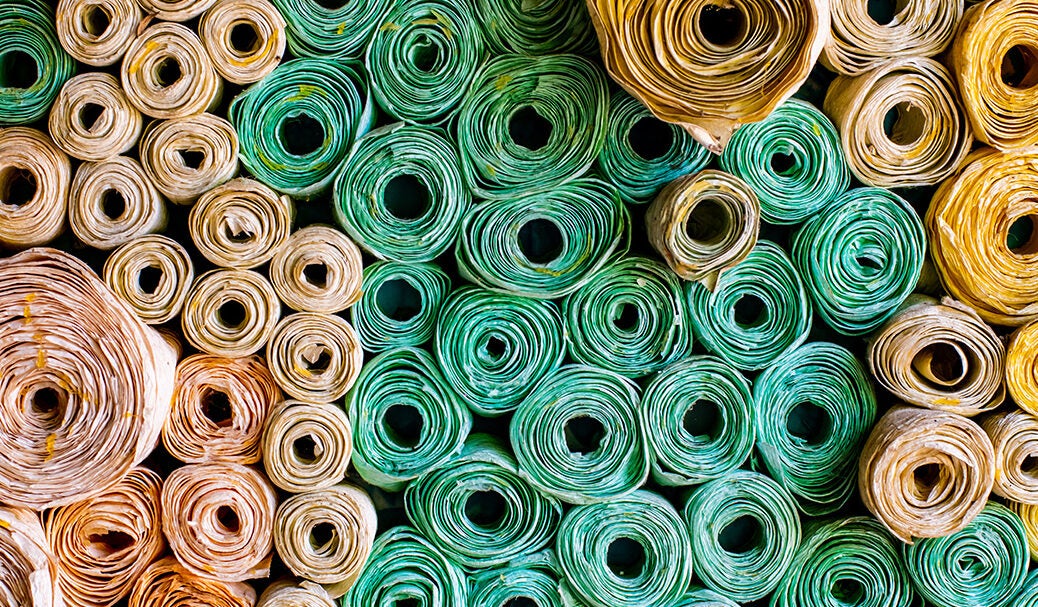 India textile sorting