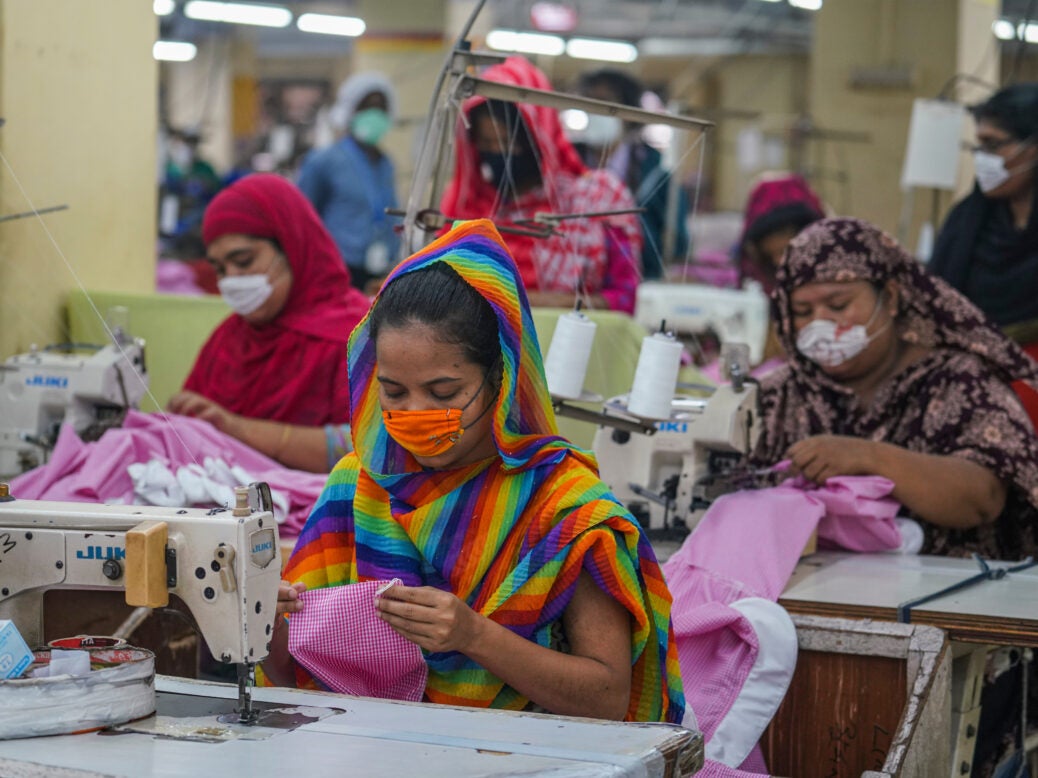 campaign living wage garment workers factory