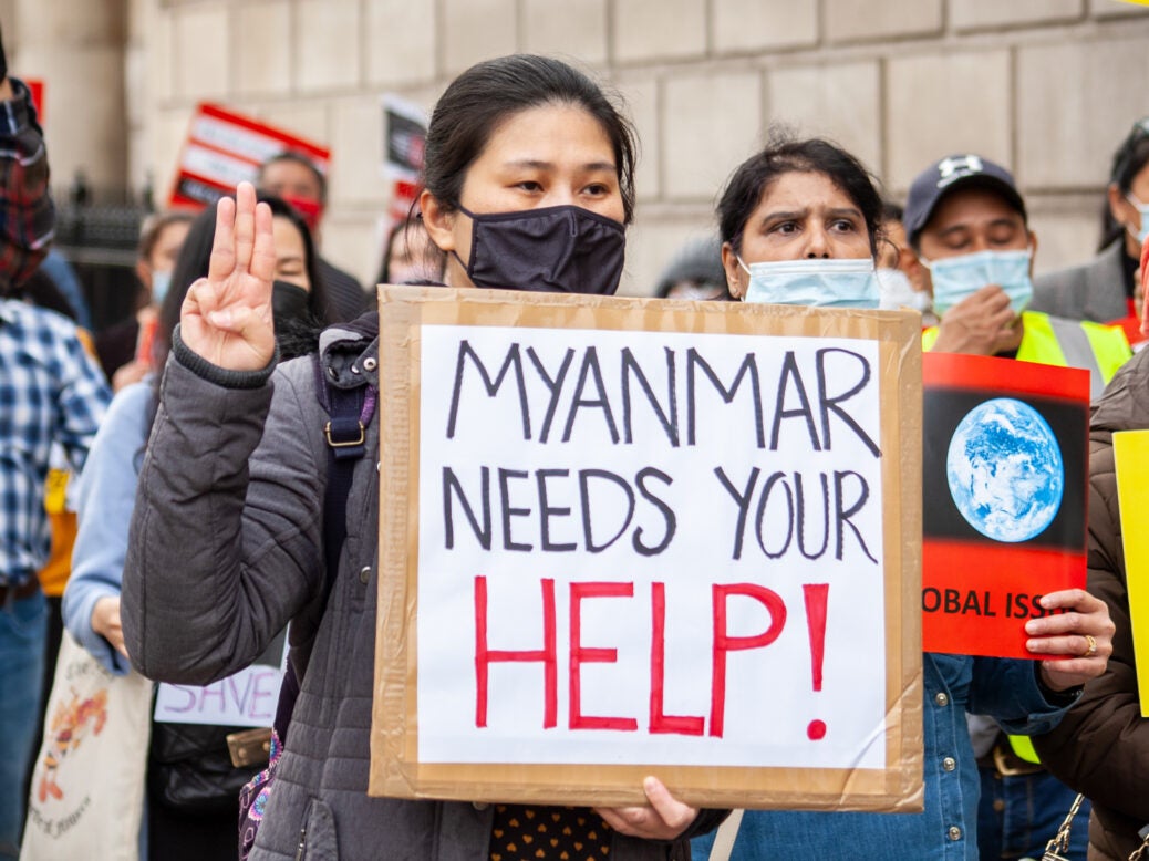 overseas sourcing human rights Myanmar Myanmar's garment workers