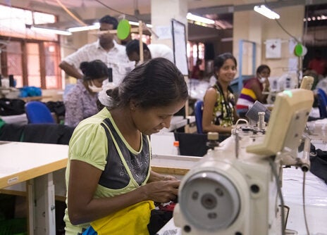 What is the long-term outlook for Sri Lanka's apparel sector?