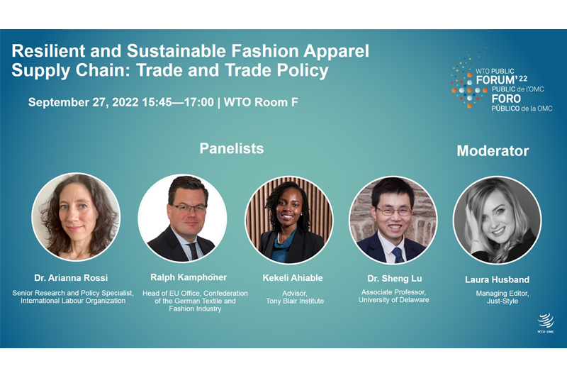 WTO resilient fashion panel