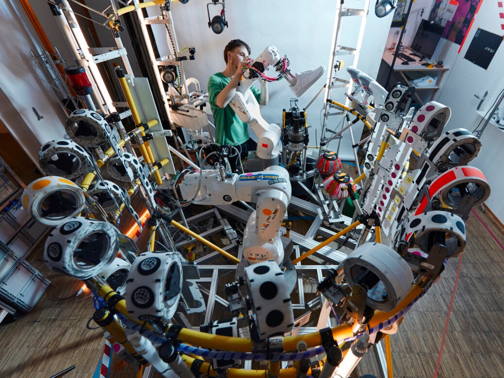 Nike robot footwear