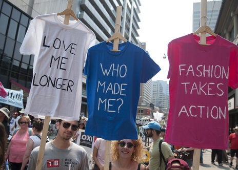 Fashion brands must embrace sustainable clothing production