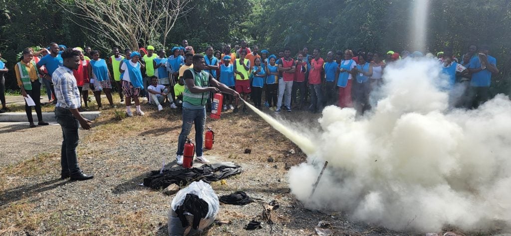 Safety training by Sae-A Trading Haiti