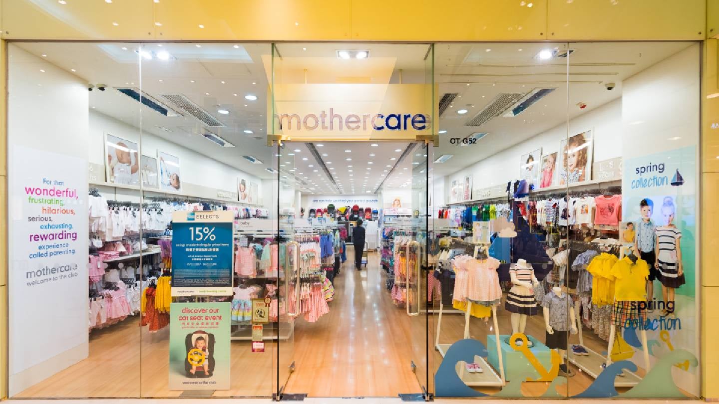 Mothercare sales dip amid Boots exit, Middle East uncertainty