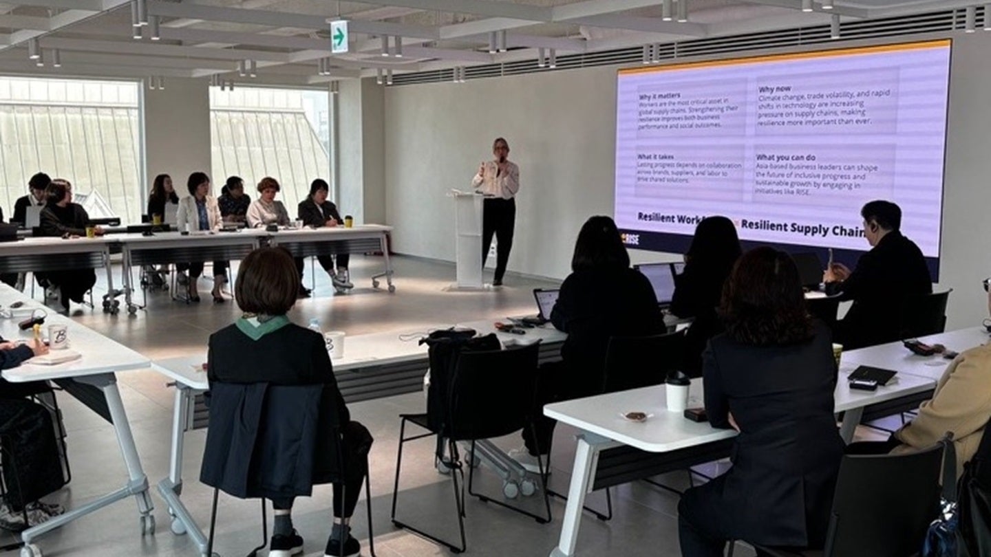 Garment worker wellbeing central in Seoul roundtable discussions