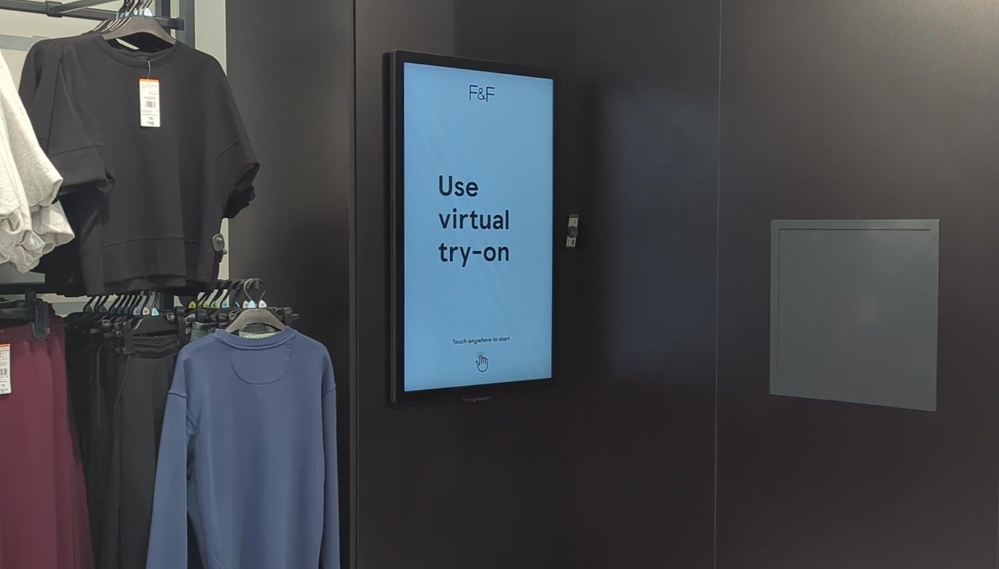 Tesco trials virtual try-on for F&F clothing at Sandhurst Extra